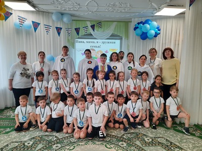 Мама, папа и я -спортивная семья